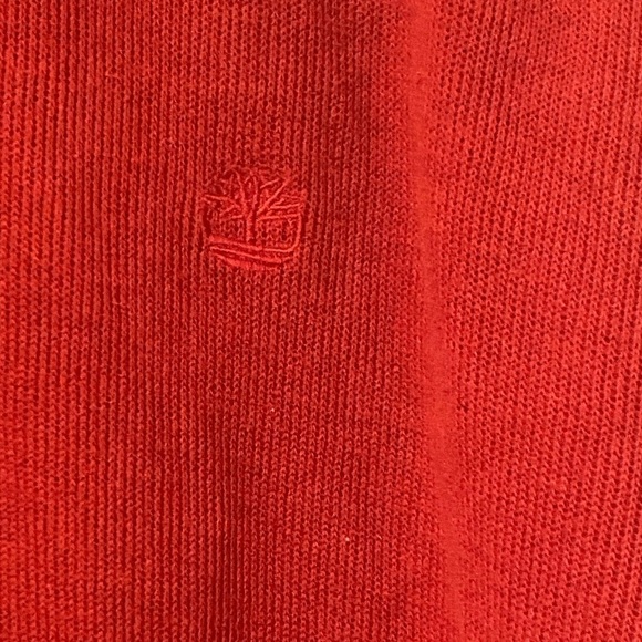 Timberland pull over sweater dark red Men’s - Picture 2 of 4